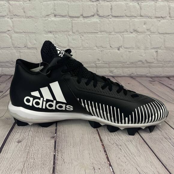 Adidas Freak MD 20 Black White Football Cleats Mens Size 12 (EF3484) - Picture 2 of 11